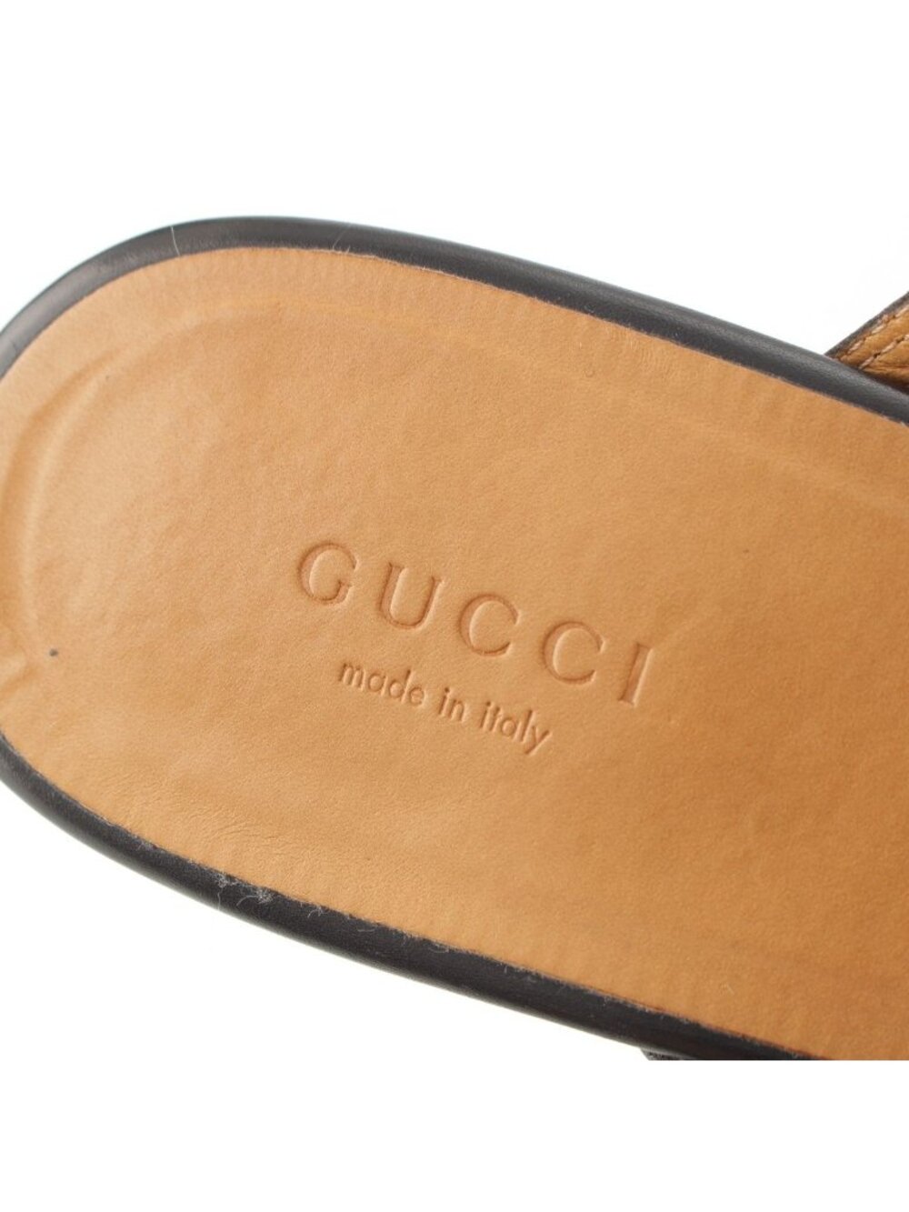 Gucci Horsebit Slippers Shoes Black - Picture 7 of 10